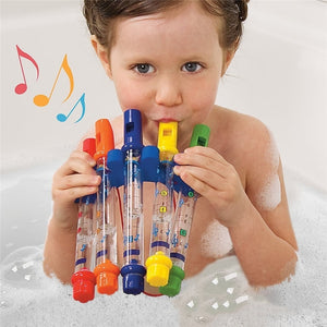 Water Flute Toy Kids Children Colorful Water