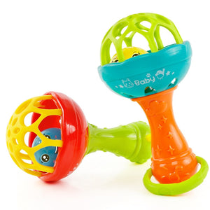 Plastic Hand Bell Rattle Funny