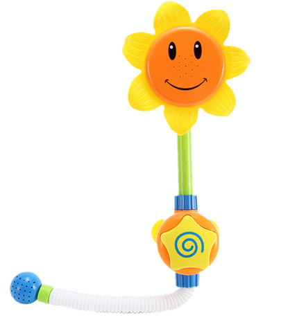 Baby Funny Water Game Bath Toy Sunflower